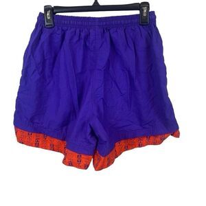Vintage Umbro Made‎ in USA Purple Orange Shorts Aztec Size M